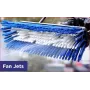 Eyectores agua Streamline — FAN o PENCIL, 2 o 4 salidas para cepillos