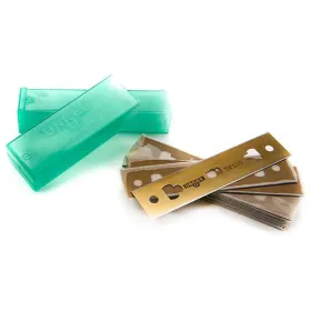 Lâminas de carbono Unger TR100 — bilateral de 10 e 15 cm