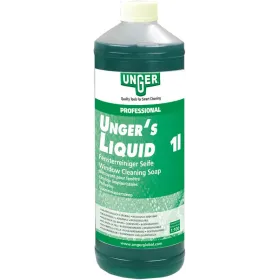Detergente limpa-vidros Unger FR100 — 1 litro concentrado 1:100