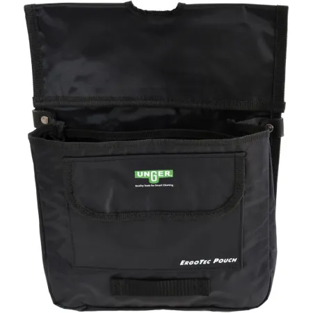 Unger ErgoTec BSPOU Cloth Bag — 3 Compartments for Dry and Damp Cloths