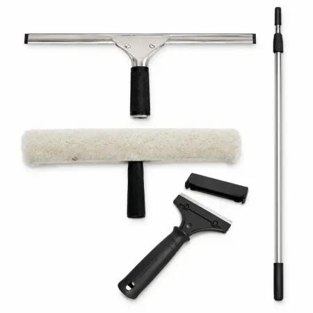 Unger Línea 1 Window Cleaning Kit with 2.5 m Pole