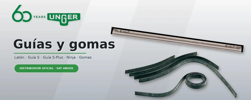 Unger Channels & Rubber Blades for Window Squeegees | Spare Parts