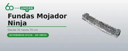 Capas ErgoTec Ninja Unger | Recargas para lavadores de vidros