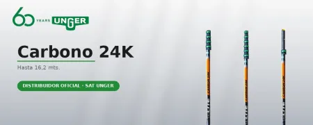 Unger nLITE Carbon 24K Poles | Up to 16 Metres