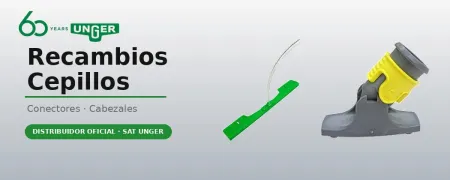 Unger nLITE Brush Spare Parts | Bases, Rinse Bars & Nozzles