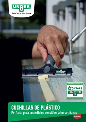 Folleto Unger Plastic Blades