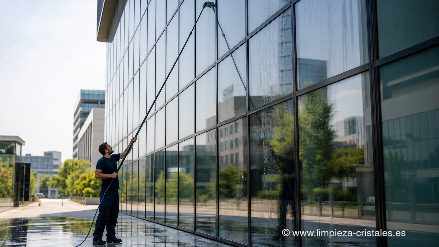 Limpieza fachadas: método y equipos profesionales